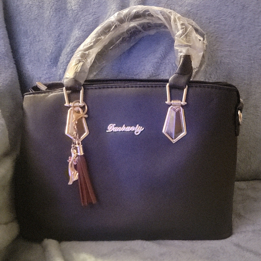 Baobab Collection Black Handbag